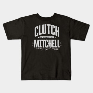 Donovan Mitchell Cleveland Clutch Kids T-Shirt